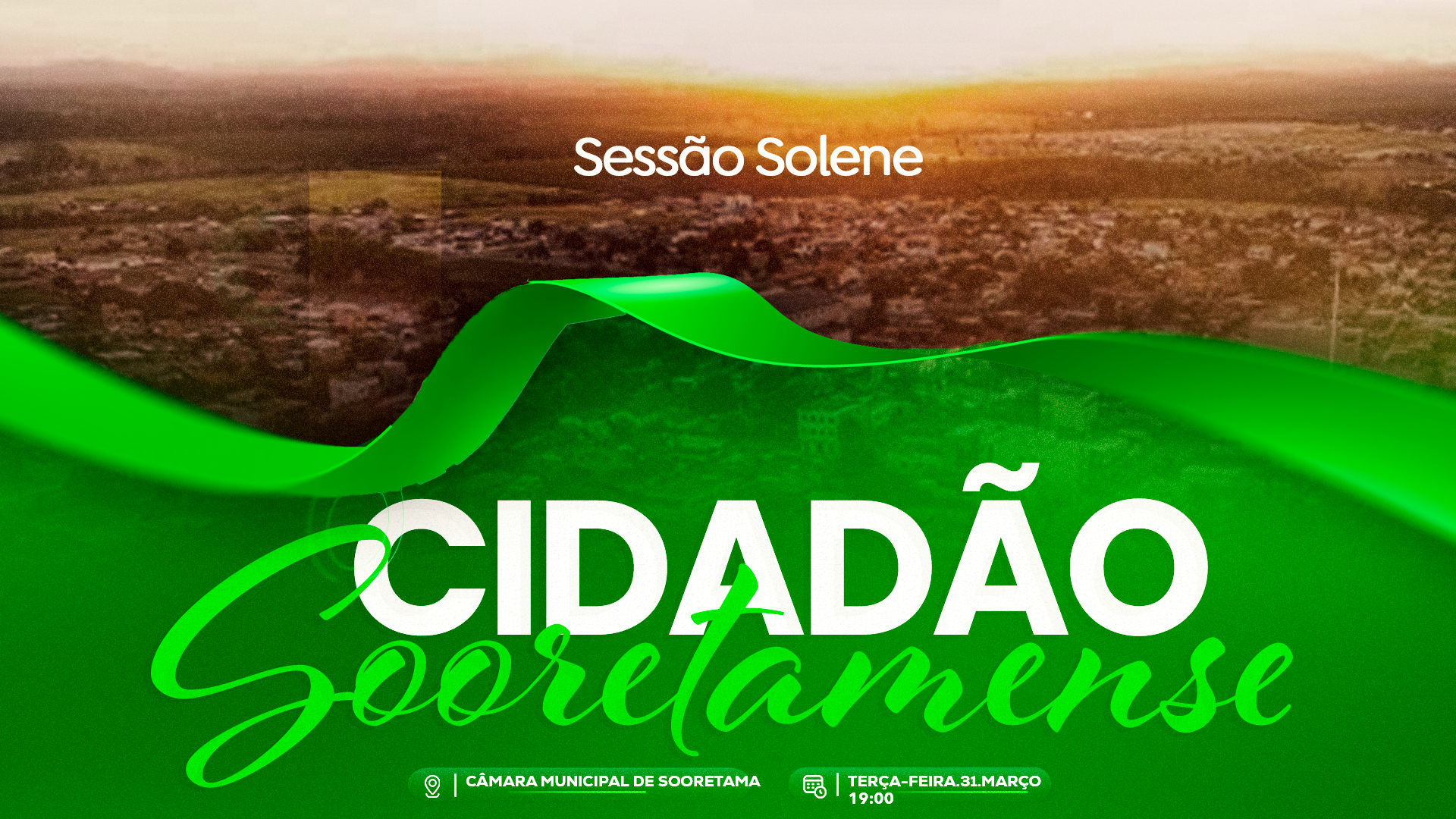 Imagem da notícia: SESSÃO SOLENE TITULO DE CIDADÃO SOORETAMENSE